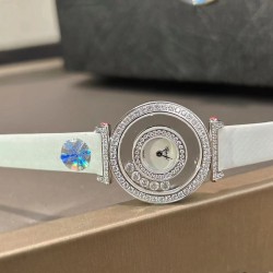 最新款 市场最高版本 ✨快乐钻肖邦一系列 让你美到没朋友的爆款 chopard（肖邦）happy sport 系列！女士腕表！这样以现代时尚的设计风格，完美呈现出女性的前卫、大方、秀气的特质瑞士ETA石英机芯[悠闲] 双层蓝宝石玻璃[强][悠闲] 尺寸:28mm，欢迎转发！