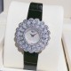 实拍 萧邦-Chopard❥ Precious Chopard系列❥瑞士石英机芯❥蓝宝石玻璃镜面❥表壳直径约36mm 厚度约8mm❥今年以“舞会”为主题,推出Precious Chopard系列高级珠宝与珠宝表新作。以钻石和多种彩色贵重宝石为Precious Chopard系列珠宝装饰出华丽的外衣,由最出色的珠宝师以卓绝工艺精心制作,散发出盛大晚会的恢宏气势。 实拍 萧邦-Chopard❥ Precious Chopard系列❥瑞士石英机芯❥蓝宝石玻璃镜面❥表壳直径约36mm 厚度约8mm❥今年以“舞会”为主题,推出Precious Chopard系列高级珠宝与珠宝表新作。以钻石和多种彩色贵重宝石为Precious Chopard系列珠宝装饰出华丽的外衣,由最出色的珠宝师以卓绝工艺精心制作,散发出盛大晚会的恢宏气势。