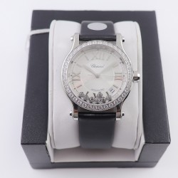 实拍 《YF》正品开模 新品推出 萧邦快乐钻278559-3003 采用手工丝绸带无法掩饰的奢华感 YF一直追求与原装一致 不胡乱修改任何原装没有的款式。