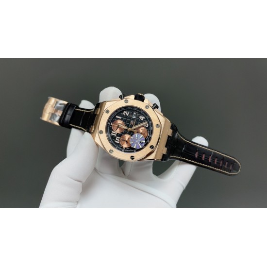 今日推荐爱彼26238 玫瑰金黑面 42mm 3126机 顶级品质 出货实拍✈️
