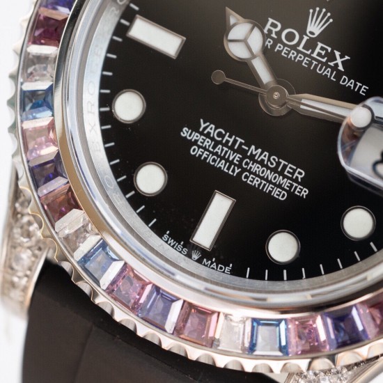 ‼️‼️ ROLEX 劳力士 游艇名仕42MM表径隐藏款226679TBR正式上线,全球限量款。嵌T型冰糖钻与糖果钻,珠宝级镶嵌工艺! ‼️‼️ ROLEX 劳力士 游艇名仕42MM表径隐藏款226679TBR正式上线,全球限量款。嵌T型冰糖钻与糖果钻,珠宝级镶嵌工艺!