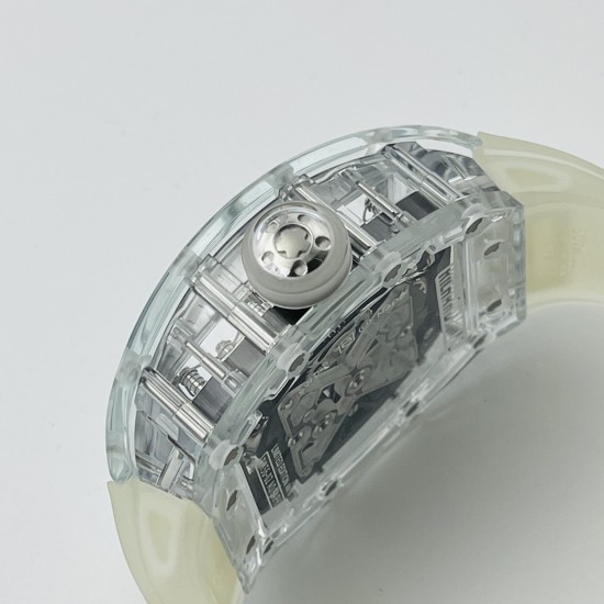 EUR Factory最新力作 顶级神器 理查.德米勒RM056-雪琉璃!最劲爆的复刻陀飞轮腕表!震撼来袭!1⃣️根据百万级正品理查.德米勒为基础,按瑞士标准订制的EUR陀飞轮机芯。市场第一款瑞士标准订制的陀飞轮机芯,还原度最高的理查德米勒。2⃣️深度研究原厂RM056的表壳材质,采用航空钛金属重量比普通钛壳表轻30%。表壳锁毕结构高度还原正品水准!3⃣️顶级印尼进口橡胶表带,根据真正的理查.德米勒表带设计。EUR Factory以无所不能,致敬无所不能的您! EUR Factory最新力作 顶级神器 理查.德米勒RM056-雪琉璃!最劲爆的复刻陀飞轮腕表!震撼来袭!1⃣️根据百万级正品理查.德米勒为基础,按瑞士标准订制的EUR陀飞轮机芯。市场第一款瑞士标准订制的陀飞轮机芯,还原度最高的理查德米勒。2⃣️深度研究原厂RM056的表壳材质,采用航空钛金属重量比普通钛壳表轻30%。表壳锁毕结构高度还原正品水准!3⃣️顶级印尼进口橡胶表带,根据真正的理查.德米勒表带设计。EUR Factory以无所不能,致敬无所不能的您!