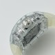 EUR Factory最新力作 顶级神器 理查.德米勒RM056-雪琉璃!最劲爆的复刻陀飞轮腕表!震撼来袭!1⃣️根据百万级正品理查.德米勒为基础,按瑞士标准订制的EUR陀飞轮机芯。市场第一款瑞士标准订制的陀飞轮机芯,还原度最高的理查德米勒。2⃣️深度研究原厂RM056的表壳材质,采用航空钛金属重量比普通钛壳表轻30%。表壳锁毕结构高度还原正品水准!3⃣️顶级印尼进口橡胶表带,根据真正的理查.德米勒表带设计。EUR Factory以无所不能,致敬无所不能的您! EUR Factory最新力作 顶级神器 理查.德米勒RM056-雪琉璃!最劲爆的复刻陀飞轮腕表!震撼来袭!1⃣️根据百万级正品理查.德米勒为基础,按瑞士标准订制的EUR陀飞轮机芯。市场第一款瑞士标准订制的陀飞轮机芯,还原度最高的理查德米勒。2⃣️深度研究原厂RM056的表壳材质,采用航空钛金属重量比普通钛壳表轻30%。表壳锁毕结构高度还原正品水准!3⃣️顶级印尼进口橡胶表带,根据真正的理查.德米勒表带设计。EUR Factory以无所不能,致敬无所不能的您!
