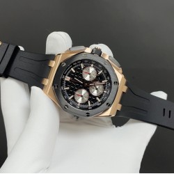 今日推荐爱彼26420 黑陶瓷圈 快拆带 44mm 4401机 顶级品质 出货实拍✈️