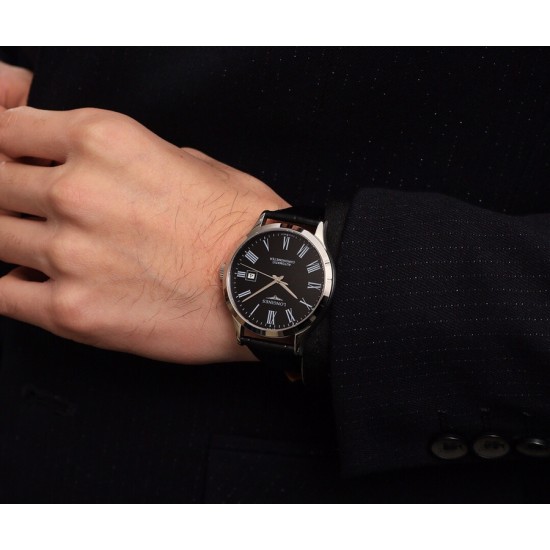 【最新】:浪琴 LONGINES 【类型】:开创者系列男士腕表【表带】:真牛皮表带【机芯】:【香港明珠4813】【镜面】:矿物质强化玻璃 尺寸:直径40mm 厚11mm! 【最新】:浪琴 LONGINES 【类型】:开创者系列男士腕表【表带】:真牛皮表带【机芯】:【香港明珠4813】【镜面】:矿物质强化玻璃 尺寸:直径40mm 厚11mm!