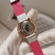 伯爵-PIAGET 全新高级珠宝系列,18K白金.玫瑰金,镶饰24颗马眼型切割美钻(约3.84克拉)是高级珠宝制作的一大挑战;钻石散发的耀眼光芒,皮带采用轻柔的缎面材质,与钻石造型形成优雅对比。原装尺寸31X7.8mm. 伯爵-PIAGET 全新高级珠宝系列,18K白金.玫瑰金,镶饰24颗马眼型切割美钻(约3.84克拉)是高级珠宝制作的一大挑战;钻石散发的耀眼光芒,皮带采用轻柔的缎面材质,与钻石造型形成优雅对比。原装尺寸31X7.8mm.
