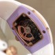 实拍 最新理查珐琅棉花糖理查德米勒 RichardMille 珐琅棉花糖 最新爆款 bon bon系列最稀有的作品!克服传统工艺打破模式!钟表最受尊敬的技术之一。不是所有人的嫁妆,棉花糖运动曲线和颜色,它们是诱人的。有了理查德米勒,实现了把棉花糖戴在你的手腕上!白色陶瓷加上黄粉绿搪瓷表盘,RM-07柔和的颜色创造了一个组合...甜蜜!糖果店的一次旅行,一个让人难以置信的艺术品。你会戴上它吗? 实拍 最新理查珐琅棉花糖理查德米勒 RichardMille 珐琅棉花糖 最新爆款 bon bon系列最稀有的作品!克服传统工艺打破模式!钟表最受尊敬的技术之一。不是所有人的嫁妆,棉花糖运动曲线和颜色,它们是诱人的。有了理查德米勒,实现了把棉花糖戴在你的手腕上!白色陶瓷加上黄粉绿搪瓷表盘,RM-07柔和的颜色创造了一个组合...甜蜜!糖果店的一次旅行,一个让人难以置信的艺术品。你会戴上它吗?