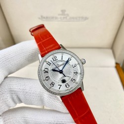 JAEGER-LECOULTRE积家女款RENDEZ-VOUS约会系列。尺寸：29mm搭载日本进口全自动机械机芯  正品版本机芯主版  功能：日夜星晨、时分秒显示功能 ，展现出昼的灿烂与夜的浪漫(刚刚的相遇，[玫瑰]刚刚的缘分，[爱心]刚刚的时间，愿幸福快乐与您相伴)