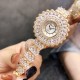 时装奢华版 肖邦-Chopard珠宝腕表:精致奢华;整表采用镶嵌技术;珍珠母贝;包镶流动水滴形透明锆钻,壳直径34mm 实拍 以创造艺术品的方式专注每一只腕表 时装奢华版 肖邦-Chopard珠宝腕表:精致奢华;整表采用镶嵌技术;珍珠母贝;包镶流动水滴形透明锆钻,壳直径34mm 实拍 以创造艺术品的方式专注每一只腕表
