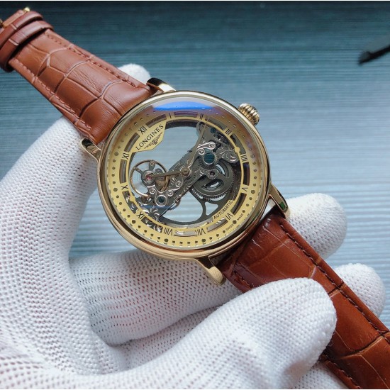 浪琴 Longines B21 精品男士腕表,劲爆镂空设计,技艺精湛,独具匠心,尊贵大气,绅士风范。采用全自动机械机芯,顶级316精钢表壳,进口小牛皮表带,矿物质超强镜面,尺寸43*13 三杰精致推荐男士机械腕表 SJ为你精心挑选超真实实物图拍摄 浪琴 Longines B21 精品男士腕表,劲爆镂空设计,技艺精湛,独具匠心,尊贵大气,绅士风范。采用全自动机械机芯,顶级316精钢表壳,进口小牛皮表带,矿物质超强镜面,尺寸43*13 三杰精致推荐男士机械腕表 SJ为你精心挑选超真实实物图拍摄