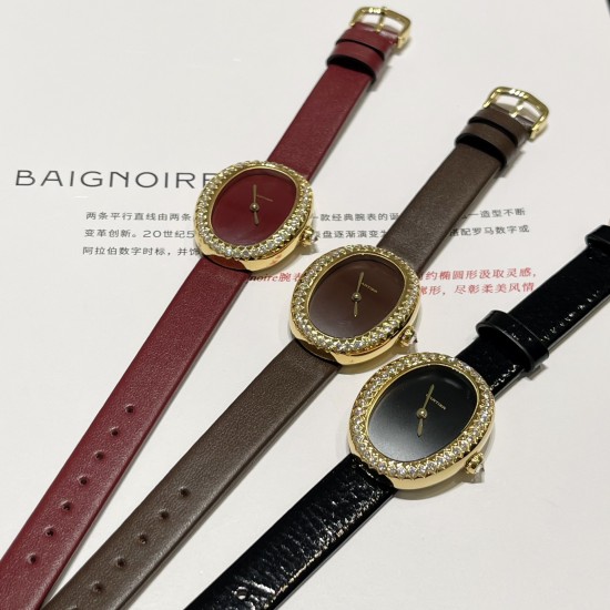 Baignoire de Cartier W:25mm L:32mmBaignoire de Cartier 卡地亚Baignoire1920#浴缸1920系列,进口瑞士石英机芯。316L精钢表壳表扣。整体5A莫桑石镶嵌,淬火钢蓝指针,拱形水晶镜面。表壳尺寸:宽度25mm长度32mm Baignoire de Cartier W:25mm L:32mmBaignoire de Cartier 卡地亚Baignoire1920#浴缸1920系列,进口瑞士石英机芯。316L精钢表壳表扣。整体5A莫桑石镶嵌,淬火钢蓝指针,拱形水晶镜面。表壳尺寸:宽度25mm长度32mm