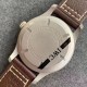 IWC 万国 钛灰 马克系列，日本全自动机械腕表，现震撼来袭，越带越有质感，尺寸39mm！棕色意大利小牛皮表带！