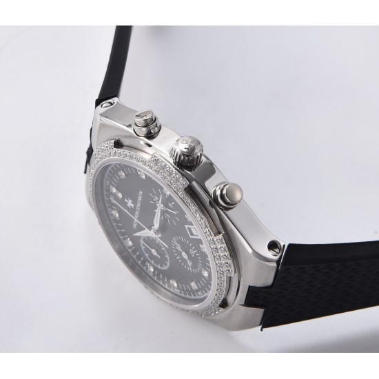 FK-VACHERON CONSTANTIN【江诗丹顿】纵横四海系列,六针多功能跑秒版火热上市,突破传统,时尚优雅的多彩表带,可满足佩戴者在不同场合的需求,多样化的色彩设计演绎大胆而时尚的风格,江诗丹顿在装置时始终将舒适性放在首位,确保腕表完美贴合手腕,纯钢表壳,进口石英机芯,蓝宝石水晶玻璃,舒适胶质表带,采用原装针式表扣佩戴方便!尺寸:36.5mm FK-VACHERON CONSTANTIN【江诗丹顿】纵横四海系列,六针多功能跑秒版火热上市,突破传统,时尚优雅的多彩表带,可满足佩戴者在不同场合的需求,多样化的色彩设计演绎大胆而时尚的风格,江诗丹顿在装置时始终将舒适性放在首位,确保腕表完美贴合手腕,纯钢表壳,进口石英机芯,蓝宝石水晶玻璃,舒适胶质表带,采用原装针式表扣佩戴方便!尺寸:36.5mm