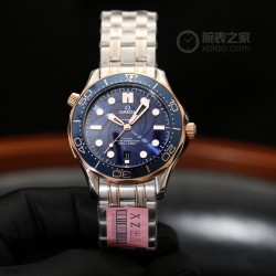 OMEGA 欧米茄 海马系列300米潜水腕表】詹姆斯邦德 表壳左侧同原装“007”专属金属片⚠️底盖玻璃专属印花⚠️尺寸42mm！