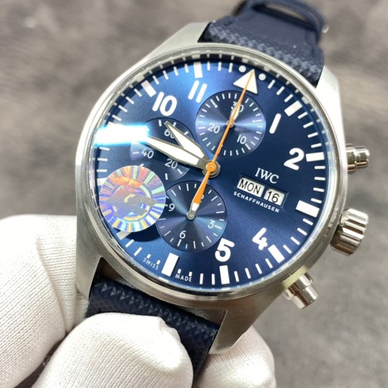 【出货实拍】zf厂新品 万国IWC 飞行员系列  新款飞计  377730  搭载7750机芯  43毫米直径！出货实拍