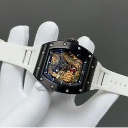 成龙大哥同款Jack Chen Richard Mille 理查德米勒  RM57-03飞龙 在天系列 全球限量8只 贵重来不是你的缺点！ 进口西铁城精准走时机芯，配搭高端橡树胶带、原装折叠扣！！！龙在中国“四大祥兽”，龙是中国等东亚区域古代神话传说中的神异动物，常用来象征祥瑞