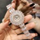时装奢华版 肖邦-Chopard珠宝腕表:精致奢华;整表采用镶嵌技术;珍珠母贝;包镶流动水滴形透明锆钻,壳直径34mm 实拍 以创造艺术品的方式专注每一只腕表 时装奢华版 肖邦-Chopard珠宝腕表:精致奢华;整表采用镶嵌技术;珍珠母贝;包镶流动水滴形透明锆钻,壳直径34mm 实拍 以创造艺术品的方式专注每一只腕表
