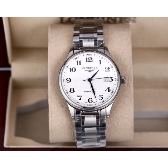 品牌:浪情-LONGINES⚡️型号:名匠系列男士单历腕表机芯:搭载顶级ETA2824全自动机械机芯,摆幅28800,动力储备48小时+,超薄机芯玻璃:防刮耐磨蓝宝玻璃镜面 表壳:316精钢表壳 超薄纤细原装同步壳身 三度防水,尺寸:38.5/9mm细节:字面、表针细节原版同步库存:备货充裕,全系总量500+附件:配送独家定制专柜同步运输木盒 品牌:浪情-LONGINES⚡️型号:名匠系列男士单历腕表机芯:搭载顶级ETA2824全自动机械机芯,摆幅28800,动力储备48小时+,超薄机芯玻璃:防刮耐磨蓝宝玻璃镜面 表壳:316精钢表壳 超薄纤细原装同步壳身 三度防水,尺寸:38.5/9mm细节:字面、表针细节原版同步库存:备货充裕,全系总量500+附件:配送独家定制专柜同步运输木盒