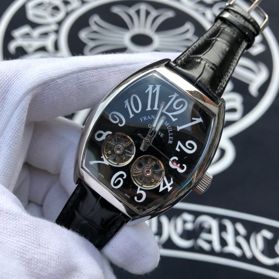 ⭐️法兰克穆勒 Franck Muller ⚜️尺寸 40*55mm ⌚️锥桶型立体壳身⚙️ 全自动镂空双飞轮机芯 头层小牛皮表带原装针扣独特的F M风格 只为专属打造 BG™️ 出品 ✈️ ⭐️法兰克穆勒 Franck Muller ⚜️尺寸 40*55mm ⌚️锥桶型立体壳身⚙️ 全自动镂空双飞轮机芯 头层小牛皮表带原装针扣独特的F M风格 只为专属打造 BG™️ 出品 ✈️