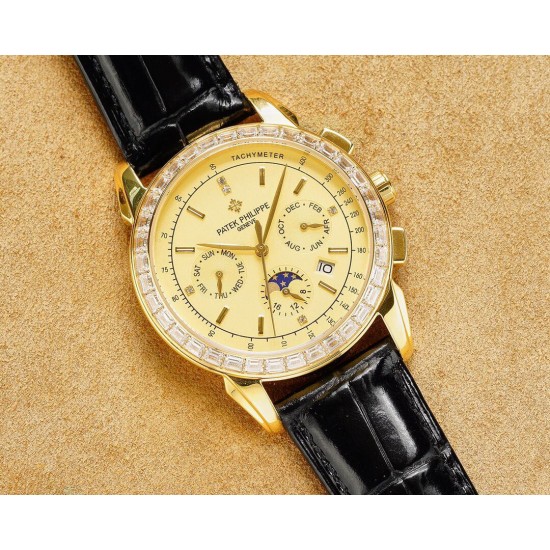 高端系列!2019新款 百达翡丽 (实拍图)Patek Philippe 贵族的艺术品!搭配进口9100多功能机芯(0返修)功能(24小时,星期,星辰,月份)进口316精钢!搭配意大利进口小牛皮!原装折叠扣!尺寸42mm。耐磨防刮蓝宝石玻璃!超强防水50米!简约而不简单!你永远无法拥有一块百达翡丽,你只是在替你的后代保管他. ( 慎重承诺 : 产品实物光泽手感更佳精湛 字盘刻度栩栩如生 壳套工艺都是宗师级别轻身检验 加上新时代机器高技锻造 上手震撼尊贵非凡。你值得拥有! 高端系列!2019新款 百达翡丽 (实拍图)Patek Philippe 贵族的艺术品!搭配进口9100多功能机芯(0返修)功能(24小时,星期,星辰,月份)进口316精钢!搭配意大利进口小牛皮!原装折叠扣!尺寸42mm。耐磨防刮蓝宝石玻璃!超强防水50米!简约而不简单!你永远无法拥有一块百达翡丽,你只是在替你的后代保管他. ( 慎重承诺 : 产品实物光泽手感更佳精湛 字盘刻度栩栩如生 壳套工艺都是宗师级别轻身检验 加上新时代机器高技锻造 上手震撼尊贵非凡。你值得拥有!