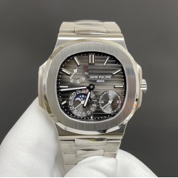 今日推荐百达翡丽 总裁5712 白壳灰盘 40mm Cal.240机 顶级品质 出货实拍✈️