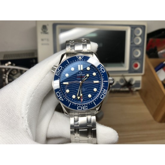 OMEGA 欧米茄 蓝色海马300米～