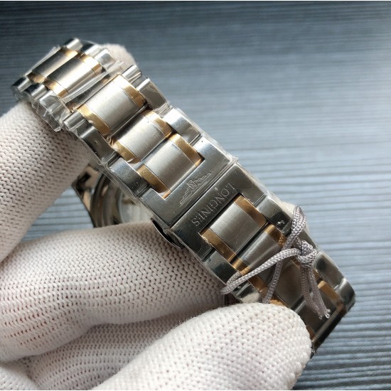 2019浪琴官网新品v2版本浪琴 LONGINES L33 名匠系列月相 市场上唯一一家官方1:1复刻版本，不惜成本[强]升级瑞机壳套字面，原装月相，区别市场普通版本 配置全自动机械机芯，316L精钢，蓝宝石镜面，尺寸39.5mm专柜同步，SJ出品让表又再次刷新高性价比的购表体验