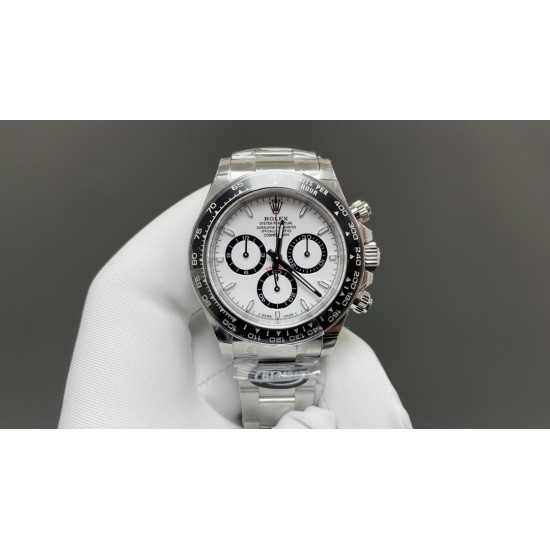 今日推荐劳力士 新款白猫迪 40mm 4131机 顶级品质 出货实拍✈️