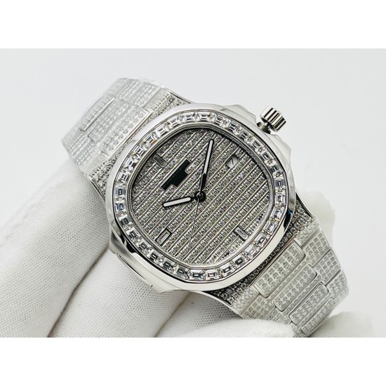 【PFF Factory匠心力作 欢迎品鉴】百达翡丽PATEK PHILIPPE优雅运动系列5711/1A鹦鹉螺,钢表之王,全网最佳解毒方案!细节方面: 1⃣️直径40毫米!2⃣️搭配定制版机改Cal.324自动机芯。 3⃣️316L定制级人体工程学表带! 4⃣️钢带圈口珠是钻石型的,与正品相结合。 PFF Factory匠心独运 精品之作 佩戴5711/1A既彰显青春活力,又由内而外散发出一股浓浓的沉稳气息,是一款当之无愧的“钢表之王”欢迎您的品鉴! 【PFF Factory匠心力作 欢迎品鉴】百达翡丽PATEK PHILIPPE优雅运动系列5711/1A鹦鹉螺,钢表之王,全网最佳解毒方案!细节方面: 1⃣️直径40毫米!2⃣️搭配定制版机改Cal.324自动机芯。 3⃣️316L定制级人体工程学表带! 4⃣️钢带圈口珠是钻石型的,与正品相结合。 PFF Factory匠心独运 精品之作 佩戴5711/1A既彰显青春活力,又由内而外散发出一股浓浓的沉稳气息,是一款当之无愧的“钢表之王”欢迎您的品鉴!