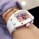 最新理查珐琅棉花糖理查德米勒 RichardMille 珐琅棉花糖 最新爆款 bon bon系列最稀有的作品!克服传统工艺打破模式!钟表最受尊敬的技术之一。不是所有人的嫁妆,棉花糖运动曲线和颜色,它们是诱人的。有了理查德米勒,实现了把棉花糖戴在你的手腕上!白色陶瓷加上黄粉绿搪瓷表盘,RM-07柔和的颜色创造了一个组合...甜蜜!糖果店的一次旅行,一个让人难以置信的艺术品。你会戴上它吗? 最新理查珐琅棉花糖理查德米勒 RichardMille 珐琅棉花糖 最新爆款 bon bon系列最稀有的作品!克服传统工艺打破模式!钟表最受尊敬的技术之一。不是所有人的嫁妆,棉花糖运动曲线和颜色,它们是诱人的。有了理查德米勒,实现了把棉花糖戴在你的手腕上!白色陶瓷加上黄粉绿搪瓷表盘,RM-07柔和的颜色创造了一个组合...甜蜜!糖果店的一次旅行,一个让人难以置信的艺术品。你会戴上它吗?