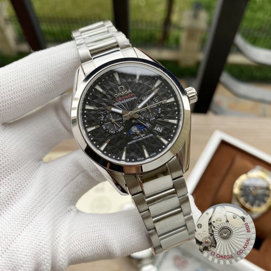 欧米茄 Omega 精品男士腕表,多功能设计,技艺精湛,独具匠心,尊贵大气,绅士风范。采用全自动机械机芯,顶级316精钢表壳表带,矿物质超强镜面,尺寸43-13 欧米茄 Omega 精品男士腕表,多功能设计,技艺精湛,独具匠心,尊贵大气,绅士风范。采用全自动机械机芯,顶级316精钢表壳表带,矿物质超强镜面,尺寸43-13