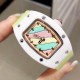 实拍 理查德米勒 RichardMille 糖果棉花糖 最新爆款 bon bon系列最稀有的作品!克服传统工艺打破模式!钟表最受尊敬的技术之一。不是所有人的嫁妆,棉花糖运动曲线和颜色,它们是诱人的。有了理查德米勒,实现了把棉花糖戴在你的手腕上!白色陶瓷加上黄粉绿搪瓷表盘,RM-07柔和的颜色创造了一个组合...甜蜜!糖果店的一次旅行,一个让人难以置信的艺术品。你会戴上它吗? 实拍 理查德米勒 RichardMille 糖果棉花糖 最新爆款 bon bon系列最稀有的作品!克服传统工艺打破模式!钟表最受尊敬的技术之一。不是所有人的嫁妆,棉花糖运动曲线和颜色,它们是诱人的。有了理查德米勒,实现了把棉花糖戴在你的手腕上!白色陶瓷加上黄粉绿搪瓷表盘,RM-07柔和的颜色创造了一个组合...甜蜜!糖果店的一次旅行,一个让人难以置信的艺术品。你会戴上它吗?
