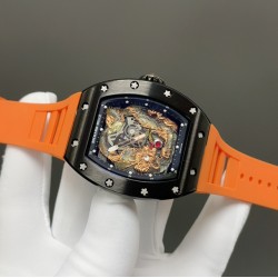 成龙大哥同款Jack Chen Richard Mille 理查德米勒  RM57-03飞龙 在天系列 全球限量8只 贵重来不是你的缺点！ 进口西铁城精准走时机芯，配搭高端橡树胶带、原装折叠扣！！！龙在中国“四大祥兽”，龙是中国等东亚区域古代神话传说中的神异动物，常用来象征祥瑞