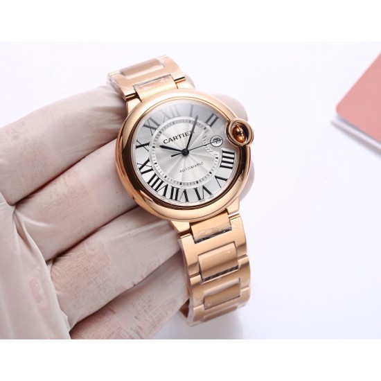 Cartier 卡地亚 蓝气球 机械42mm !以风格细腻,格调优雅著称,精钢表壳的色泽度使得腕表如气球般轻盈,罗马数字时标在表盘上显得复古深邃,蓝宝石玻璃镜面! Cartier 卡地亚 蓝气球 机械42mm !以风格细腻,格调优雅著称,精钢表壳的色泽度使得腕表如气球般轻盈,罗马数字时标在表盘上显得复古深邃,蓝宝石玻璃镜面!