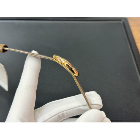 DR卡地亚浴缸原装瑞士石英卡其色鳄鱼皮皮带