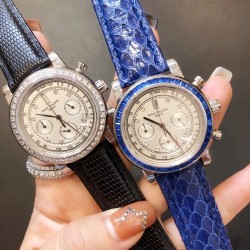 百达翡丽-PATEK PHILPPE 明珠天津雕花机(机械) 蓝宝石玻璃镜面 进口意大利牛皮 尺寸：直径：38mm 高度：约11mm