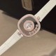 品牌：Chopard-萧邦最新款方形Happy Diamonds❤️瑞士原厂石英机芯 五颗快乐钻石在表盘自由流动  电镀18k金好货不等人哦～[机智]