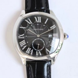 独家购买正品开模！Cartier 卡地亚DRIVE DE CARTIER系列 WGNM0003 尺寸41mm，搭载原装1904PS-MC机械机芯，以卓越造型成就经典，再添阳刚典雅篇章．卓尔不群的枕形线条利落大方，多切面尖晶石表冠，球状形兰宝石防炫镜面、兰宝石透视底！