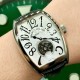 法兰克 穆勒(Franck Muller)⌚️55*42*13mm ️全自动机械机芯双面小牛皮原装针扣酒桶形拱桥状精丝拉砂壳个性 时尚 前卫 一如既往的酷 法兰克 穆勒(Franck Muller)⌚️55*42*13mm ️全自动机械机芯双面小牛皮原装针扣酒桶形拱桥状精丝拉砂壳个性 时尚 前卫 一如既往的酷