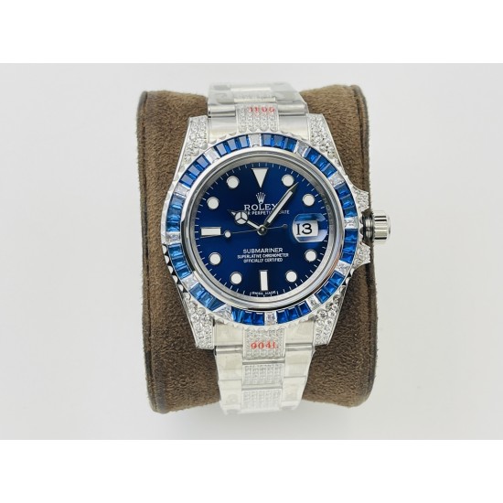 【VRS Factory2022墙裂推荐 市场最高版本】奢华大作,劳力士Rolex SUB潜航者后镶钻定制版!是奢华闪耀与永不退色的融合,更是经典潮流的不二之选!1⃣️【表壳】直径40MM。每一颗钻石/彩宝均来自奥地利(施华洛世奇原产地)经过严格的筛选,确保颜色,大小,火彩统一,专业珠宝镶嵌师精心镶嵌。2⃣️【表带】跟官网同步,904L蚝式钢完美还原坚固耐用的优良血统,效果可媲美原装。3⃣️【机芯】采用复刻界的机芯之王——搭配3135自动上旋机芯。VRS Factory匠心力作 敬请各路表友品鉴! 【VRS Factory2022墙裂推荐 市场最高版本】奢华大作,劳力士Rolex SUB潜航者后镶钻定制版!是奢华闪耀与永不退色的融合,更是经典潮流的不二之选!1⃣️【表壳】直径40MM。每一颗钻石/彩宝均来自奥地利(施华洛世奇原产地)经过严格的筛选,确保颜色,大小,火彩统一,专业珠宝镶嵌师精心镶嵌。2⃣️【表带】跟官网同步,904L蚝式钢完美还原坚固耐用的优良血统,效果可媲美原装。3⃣️【机芯】采用复刻界的机芯之王——搭配3135自动上旋机芯。VRS Factory匠心力作 敬请各路表友品鉴!