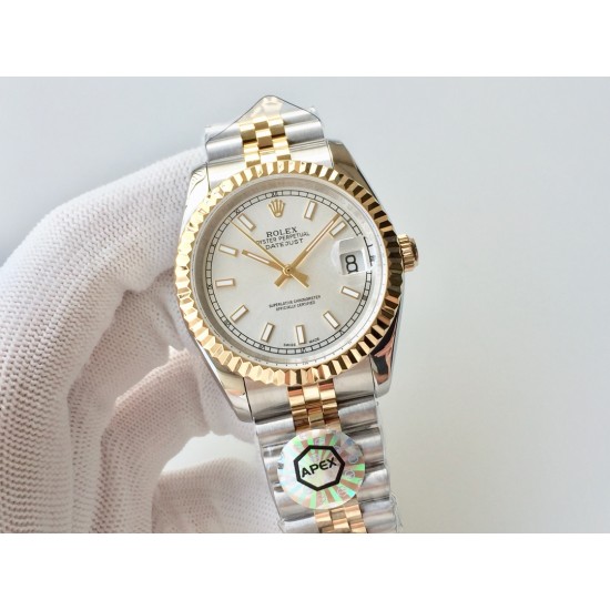 【APEX新品发布】劳力士ROLEX DATEJUST间黄金日志型腕表,包金系列,而且是具有真正K金制作工艺,永久不脱色与掉落特征,而且做工精细,最重要的是区别于以往表带侧面没有包金而呈钢色的现象,现以能呈现出“四面一体”都是真K金的实感!男女都适合的尺寸,并行代购版DATEJUST,完美修正十年间所有副本的不足和缺陷,36mm男女都适合的表径尺寸,搭载ETA2836机并搭配正品代购包装物料,重新定义最高品质的DATEJUST副本,真正的A级副本劳力士DATEJUST。 【APEX新品发布】劳力士ROLEX DATEJUST间黄金日志型腕表,包金系列,而且是具有真正K金制作工艺,永久不脱色与掉落特征,而且做工精细,最重要的是区别于以往表带侧面没有包金而呈钢色的现象,现以能呈现出“四面一体”都是真K金的实感!男女都适合的尺寸,并行代购版DATEJUST,完美修正十年间所有副本的不足和缺陷,36mm男女都适合的表径尺寸,搭载ETA2836机并搭配正品代购包装物料,重新定义最高品质的DATEJUST副本,真正的A级副本劳力士DATEJUST。