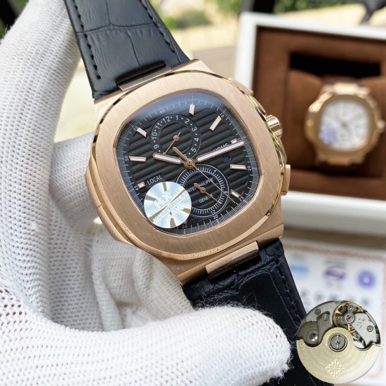 百达翡丽 Patek Philippe 鹦鹉螺系列,精品男士腕表,多功能设计,技艺精湛,独具匠心,尊贵大气,绅士风范。采用全自动机械机芯,顶级316精钢表壳,进口小牛皮表带,矿物质超强镜面,尺寸43-13 百达翡丽 Patek Philippe 鹦鹉螺系列,精品男士腕表,多功能设计,技艺精湛,独具匠心,尊贵大气,绅士风范。采用全自动机械机芯,顶级316精钢表壳,进口小牛皮表带,矿物质超强镜面,尺寸43-13