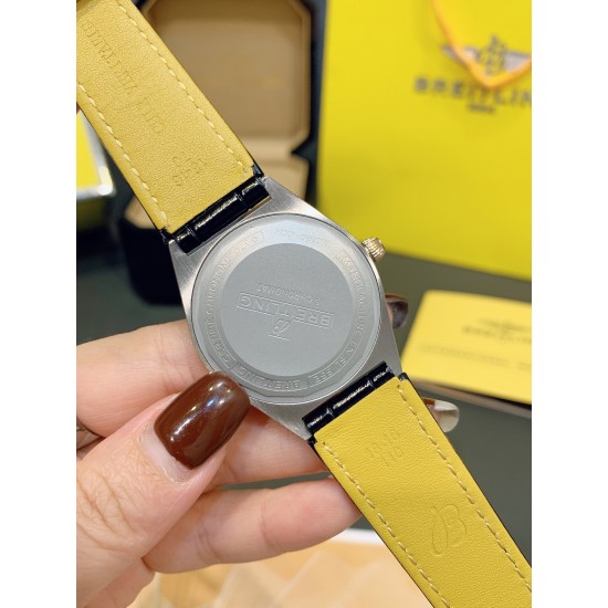 【间玫米】全新百年灵机械计时腕表-南海胶囊系列(chronometer Automatic 36)具有醒目的色彩和夜光.让人联想起夏日 海洋生物和葱郁草木所营造的令人陶醉的氛围。这款优雅的现代复古灵感腕表适合想在人群脱颖而出的女士。融合优异性能和造型美感,时尚而优雅,适合各种场合,多种金属表壳可供选择,镶嵌彩色宝石钻,从炫酷的精钢材质百搭双色间金乃至豪华红金,一应俱全,时标和多姿多彩表盘,搭载2824机械机芯,尺寸:36mm 是百年灵最新女士机械计时系列的灵动姐妹表款。 【间玫米】全新百年灵机械计时腕表-南海胶囊系列(chronometer Automatic 36)具有醒目的色彩和夜光.让人联想起夏日 海洋生物和葱郁草木所营造的令人陶醉的氛围。这款优雅的现代复古灵感腕表适合想在人群脱颖而出的女士。融合优异性能和造型美感,时尚而优雅,适合各种场合,多种金属表壳可供选择,镶嵌彩色宝石钻,从炫酷的精钢材质百搭双色间金乃至豪华红金,一应俱全,时标和多姿多彩表盘,搭载2824机械机芯,尺寸:36mm 是百年灵最新女士机械计时系列的灵动姐妹表款。