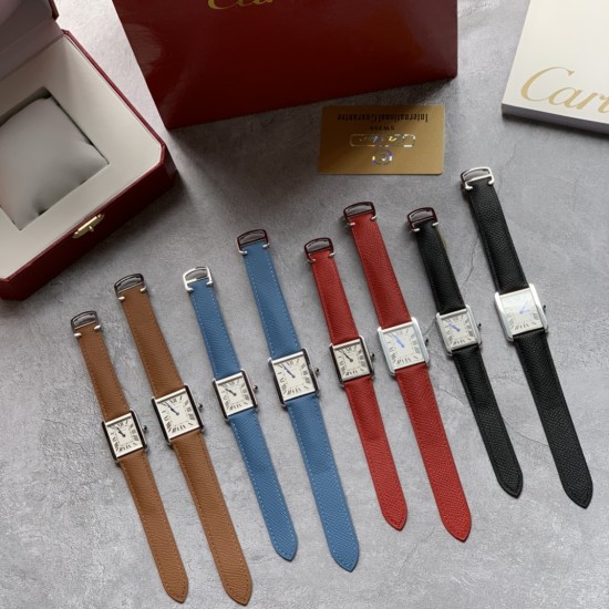 实拍【精品升级版】卡地亚超薄坦克Cartier Tank Solo系列,一款百搭性价比又高的手表 进口瑞士石英机芯,圆珠形表冠,镶嵌一颗凸圆形合成尖晶石,镀银珠光表盘,罗马数字时标,剑形蓝钢指针,蓝宝石水晶镜面,搭配进口牛皮表带,多颜色可搭配。直径:小号2431mm,中号2734mm。佩戴舒适柔软服帖,上手显得高贵又典雅,很气质很女人独家货源。 实拍【精品升级版】卡地亚超薄坦克Cartier Tank Solo系列,一款百搭性价比又高的手表 进口瑞士石英机芯,圆珠形表冠,镶嵌一颗凸圆形合成尖晶石,镀银珠光表盘,罗马数字时标,剑形蓝钢指针,蓝宝石水晶镜面,搭配进口牛皮表带,多颜色可搭配。直径:小号2431mm,中号2734mm。佩戴舒适柔软服帖,上手显得高贵又典雅,很气质很女人独家货源。
