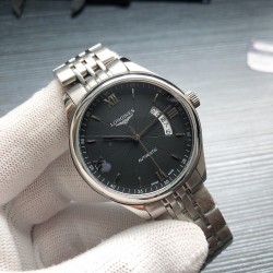 浪琴 LONGINES J21  浪琴百年纪念款 今日推荐 又是一款机芯质量耐用长达10年的原装进口8215机械机芯的好表 意大利进口小牛皮带 原装蝴蝶扣 39mm11mm 进口8215机心 瑞机壳套 原版复刻1比1  高端大气上档次 请认准独家品质