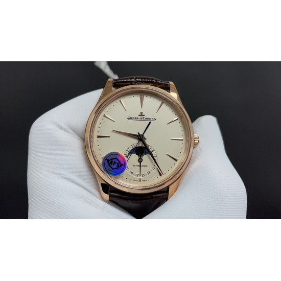 今日推荐积家月相 玫瑰金 39mm 925一体机 顶级品质 出货实拍✈️