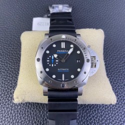 沛纳海PAM 1229，44mm尺寸，表盘升级了日期窗口，大幅提升了易读性，黑色天然橡胶表带。沛纳海独特DNA 让人越来越觉得好看的款式，用心做好每个细节！