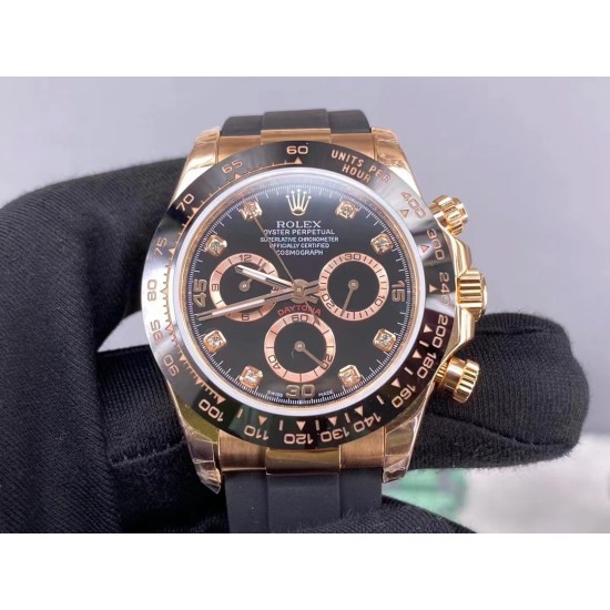 市场最高复刻跟正品一样重，想了解吗？ 劳力士 ROLEX  重量版迪通拿 厚度12.7mm 合成重金属➕包金➕丹东7750机芯➕国检包金证书 重量144克【市场钢表115克】，价格亲民，现货预售[勾引][勾引][勾引]
