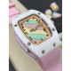 实拍 理查德米勒 RichardMille 糖果棉花糖 最新爆款 bon bon系列最稀有的作品!克服传统工艺打破模式!钟表最受尊敬的技术之一。不是所有人的嫁妆,棉花糖运动曲线和颜色,它们是诱人的。有了理查德米勒,实现了把棉花糖戴在你的手腕上!白色陶瓷加上黄粉绿搪瓷表盘,RM-07柔和的颜色创造了一个组合...甜蜜!糖果店的一次旅行,一个让人难以置信的艺术品。你会戴上它吗? 实拍 理查德米勒 RichardMille 糖果棉花糖 最新爆款 bon bon系列最稀有的作品!克服传统工艺打破模式!钟表最受尊敬的技术之一。不是所有人的嫁妆,棉花糖运动曲线和颜色,它们是诱人的。有了理查德米勒,实现了把棉花糖戴在你的手腕上!白色陶瓷加上黄粉绿搪瓷表盘,RM-07柔和的颜色创造了一个组合...甜蜜!糖果店的一次旅行,一个让人难以置信的艺术品。你会戴上它吗?