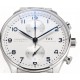 V6S新品,IWC万国表为其经典全新葡萄牙系列计时腕表推出首款精钢表链款式。IWC万国表首次为这款经典时计系列腕表配备精钢表链,令IWC万国表葡萄牙系列计时腕表更添几分灵活随性。表链经过抛光与拉丝工艺修饰,精密入微,优美雅致;蝴蝶式折叠表扣赋予其符合人体工学的贴心设计,细腻贴合手腕,佩戴无比舒适。配备精钢表链的全新表款采用精钢表壳,腕表内部搭载IWC万国表自制69355型计时机芯,坚固而精准,采用经典导柱轮设计,透过蓝宝石玻璃表背可纵览机芯风采。高效双向棘爪上链系统提供46小时动力储备。 V6S新品,IWC万国表为其经典全新葡萄牙系列计时腕表推出首款精钢表链款式。IWC万国表首次为这款经典时计系列腕表配备精钢表链,令IWC万国表葡萄牙系列计时腕表更添几分灵活随性。表链经过抛光与拉丝工艺修饰,精密入微,优美雅致;蝴蝶式折叠表扣赋予其符合人体工学的贴心设计,细腻贴合手腕,佩戴无比舒适。配备精钢表链的全新表款采用精钢表壳,腕表内部搭载IWC万国表自制69355型计时机芯,坚固而精准,采用经典导柱轮设计,透过蓝宝石玻璃表背可纵览机芯风采。高效双向棘爪上链系统提供46小时动力储备。